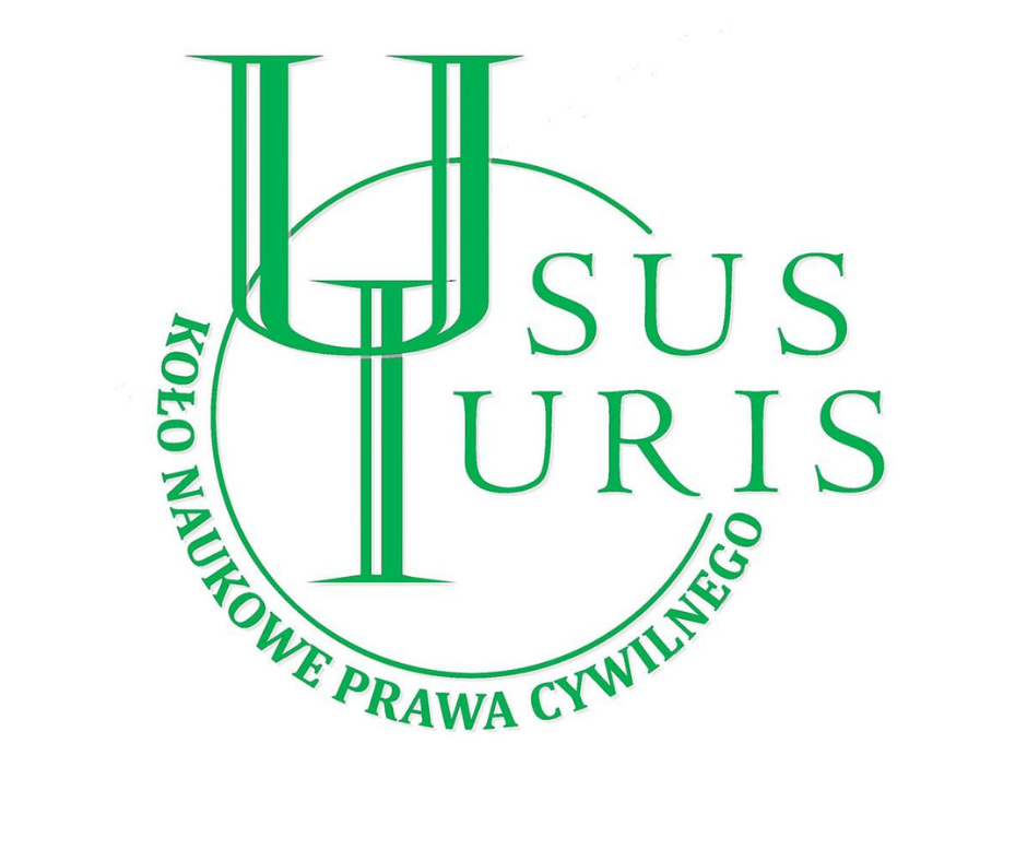 Logo zawierające nazwę koła Usus Iuris