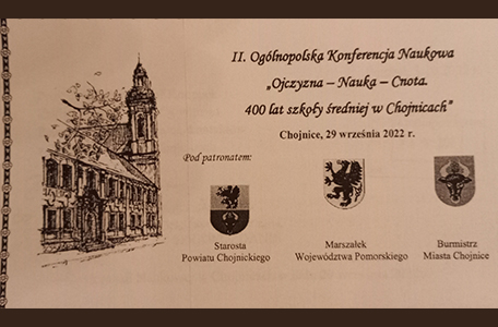 400 lat szkoły średniej w Chojnicach!