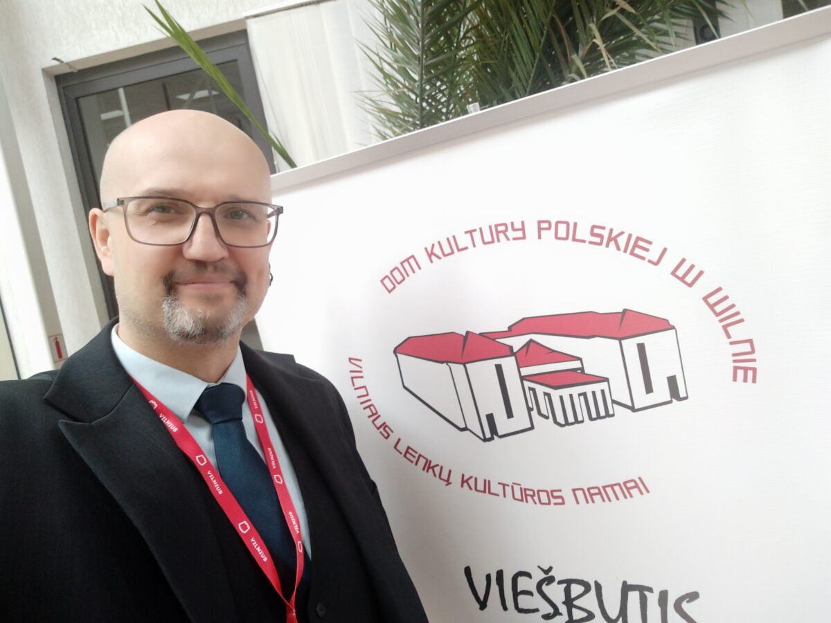 Referat prof. UAM dr. hab. Michała Urbańczyka na międzynarodowej konferencji w Wilnie
