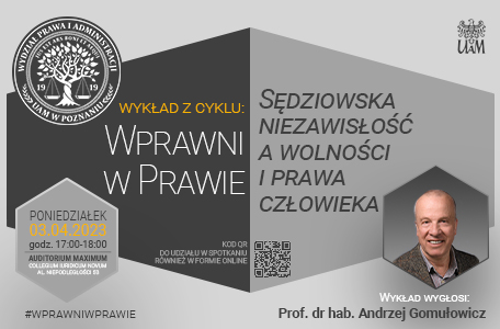 WPRAWNI W PRAWIE - Prof. dr hab. Andrzej Gomułowicz