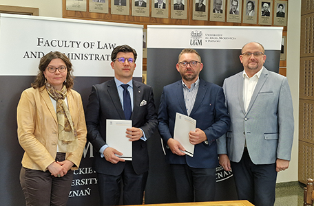 Porozumienie o współpracy między Wydziałem Prawa i Administracji UAM i Państwową Inspekcją Pracy Okręgowym Inspektoratem Pracy w Poznaniu