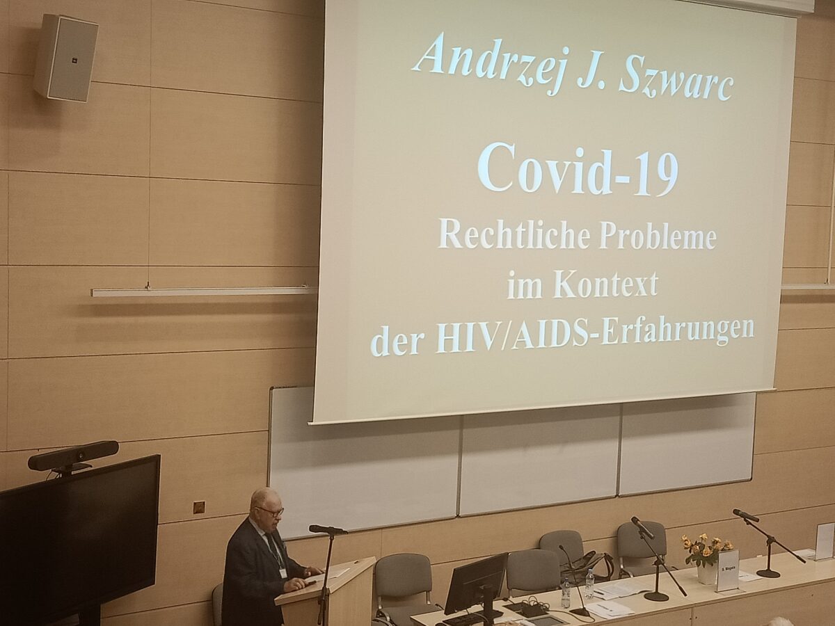 Wykład prof. dr hab. Andrzeja J. Szwarca podczas 12th International Congress of Societas Humboldtiana Polonorum
