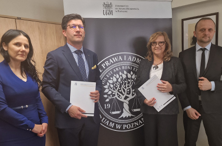 Porozumienie o współpracy między Wydziałem Prawa i Administracji UAM i Polską Izbą Biegłych Rewidentów Regionalnym Oddziałem w Poznaniu