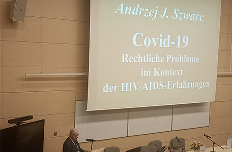 Wykład prof. dr. hab. Andrzeja J. Szwarca podczas 12th International Congress of Societas Humboldtiana Polonorum