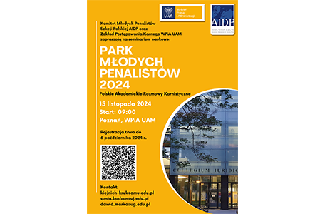 Seminarium naukowe „PARK: Polskie Akademickie Rozmowy Karnistyczne”