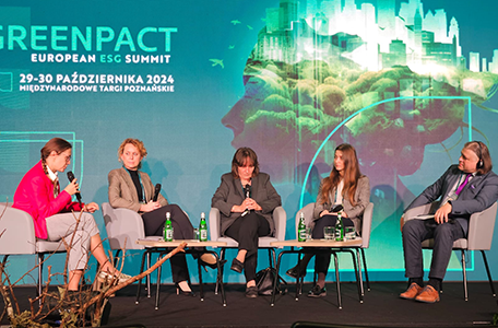 widoczne Uczestnictwo dr hab. Julii Wojnowskiej-Radzińskiej w GREENPACT European ESG Summit