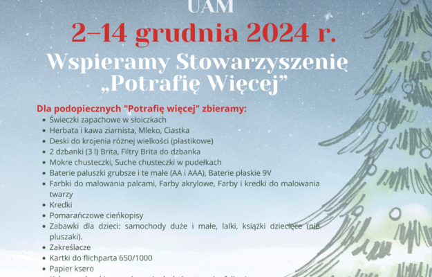 III Świąteczna Zbiórka na rzecz Stowarzyszenia „Potrafię Więcej”