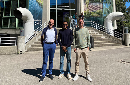 Brief information regarding mgr Ifeanyi Ogbodo research stay at University of Neuchatel