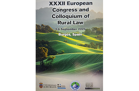 Referaty Prof. UAM dr hab. Anety Suchoń podczas XXXII Europejskiego Kongresu Prawa Rolnego na Uniwersytecie w Burgos w Hiszpanii  oraz rozdział w książce „Agricultural Law in Times of Crises: Policies and Production Impacts” wyd. Nomos