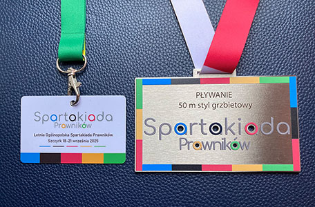 Medal dla Profesora Andrzeja Janiaka w Spartakiadzie Prawników