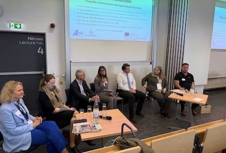 Udział Prof. UAM dr hab. Anety  Suchoń w panelu dyskusyjnym  podczas Konferencji  ENAJ/EU-FarmBook  „Transfer of Innovation into agricultural practice”  na Uniwersytecie w Bonn w ramach projektu Horizon Europe