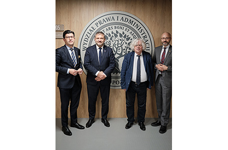 Minister Sprawiedliwości Waldemar Żurek na WPiA UAM