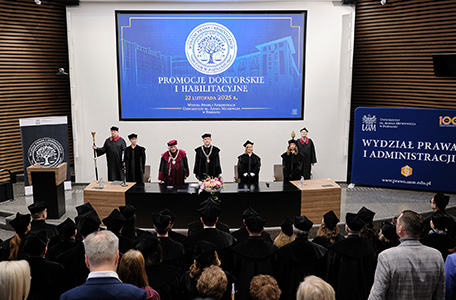 Uroczystość promocji habilitacyjnych i doktorskich na WPiA UAM