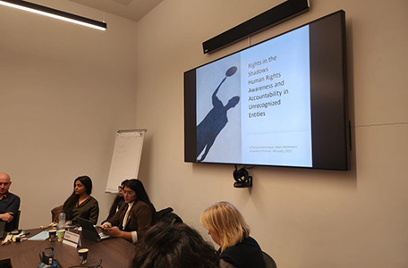 Udział dr Natalii Cwicinskajej w konferencji naukowej  Thicker Notions of Human Rights Accountabilities