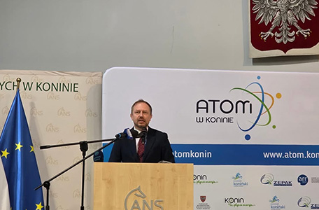 Udział Prof. Eryka Kosińskiego w Konferencji pt. „Atom w Koninie”