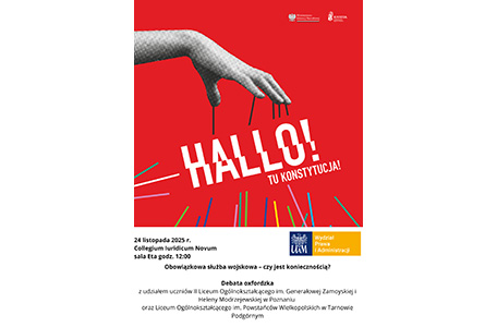 Debata oksfordzka „Obowiązkowa służba wojskowa – czy jest koniecznością?”