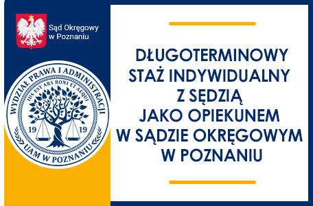 Staże studenckie w Sądzie Okręgowym w Poznaniu 2025