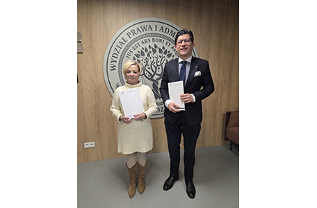 Porozumienie o współpracy między Wydziałem Prawa i Administracji UAM a XXXVIII Dwujęzycznym Liceum Ogólnokształcącym im. Jana Nowaka-Jeziorańskiego w Poznaniu