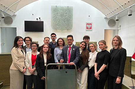 Wizyta naszych studentów w Izbie Karnej Sądu Najwyższego