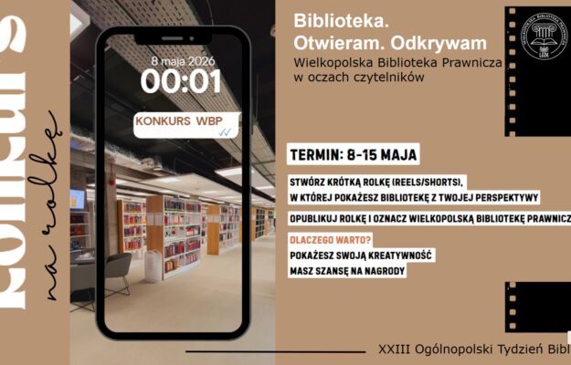 XXIII Tydzień bibliotek – Rolka o Bibliotece