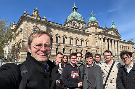 Udział studentów w seminarium prawnoporównawczym na Wydziale Prawa Uniwersytetu w Jenie