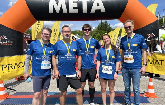 II miejsce drużyny WPiA UAM w XIII edycji biegu EKIDEN PragmatIQ