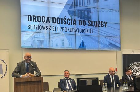 Dyrektor KSSiP prof. Piotr Girdwoyń gościem WPiA UAM