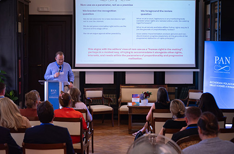 Wystąpienie dr. Władysława Jóźwickiego na międzynarodowej konferencji naukowej „Multidisciplinary Perspectives on the Right Not to Use the Internet”